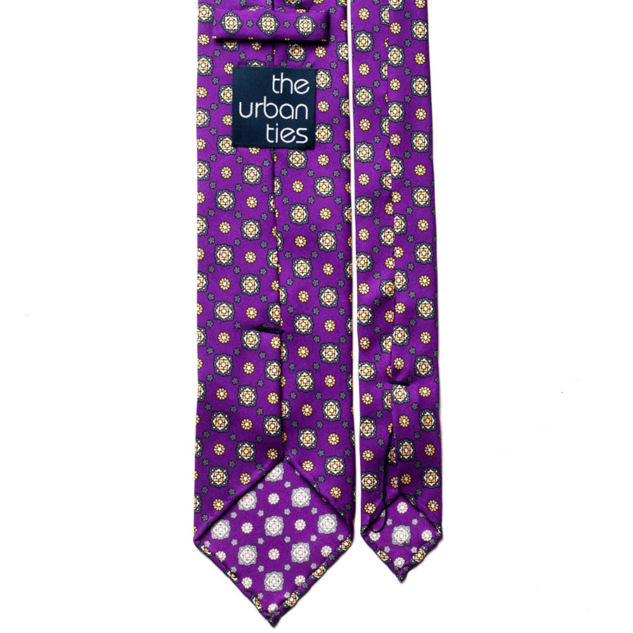 VINTAGE MEDALLION SILK TIE