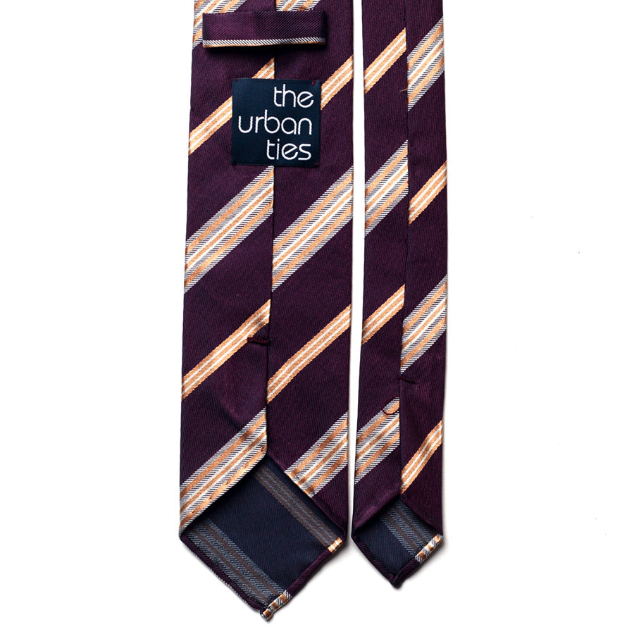 REPP STRIPE SILK TIE