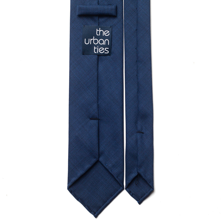 SOLID WOOL TIE - NAVY