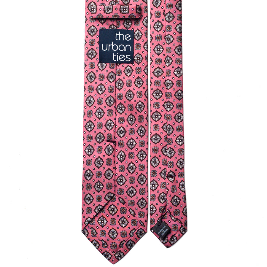 VINTAGE MEDALLION SILK TIE