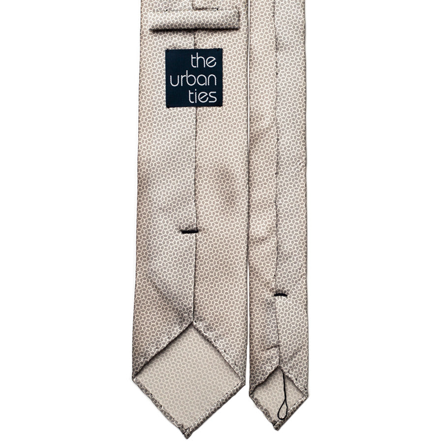 MICROPATTERN SILK TIE
