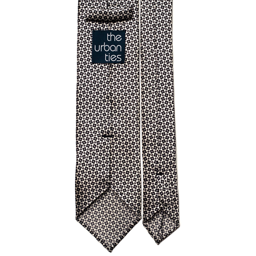 MICROPATTERN SILK TIE