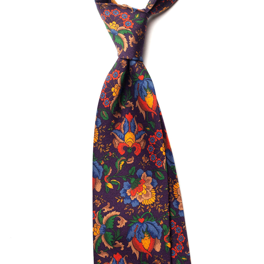 FLORAL SILK TIE
