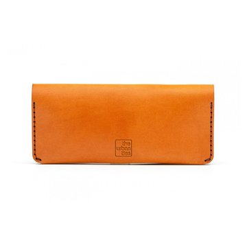 CLUTCH WALLET BROWN + Leather care