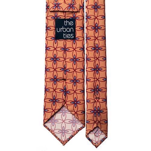 GEOMETRIC SILK TIE