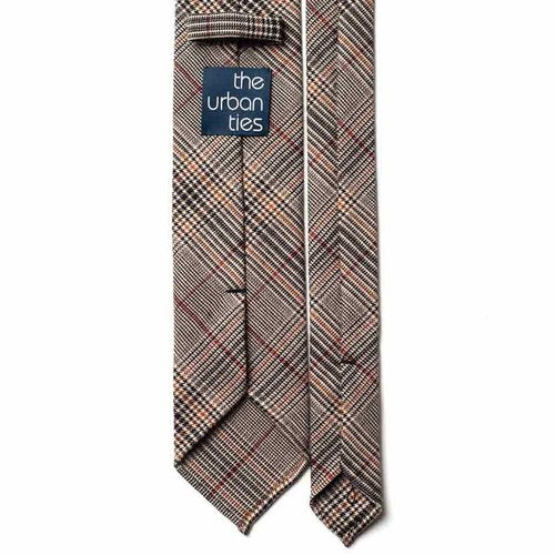 GLEN CHECK WOOL TIE