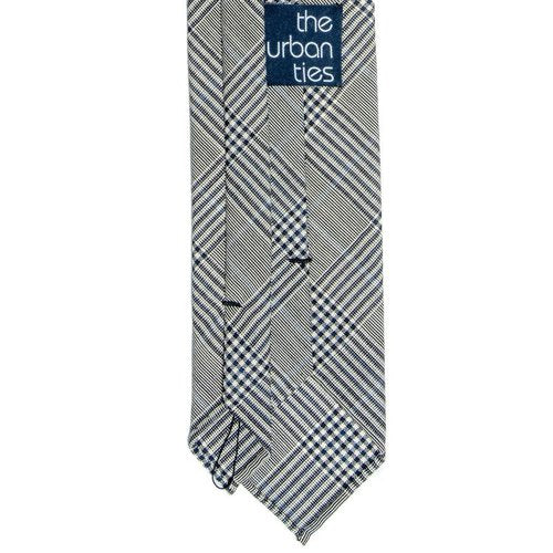 GLEN CHECK WOOL TIE