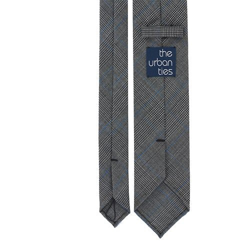 GLEN CHECK WOOL TIE