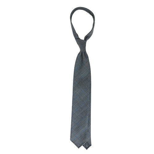 GLEN CHECK WOOL TIE