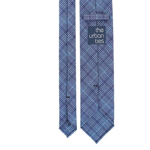 GLEN CHECK WOOL TIE