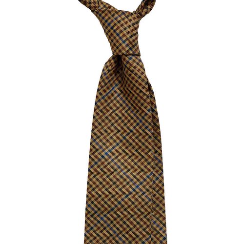 GUNCHECK WOOL TIE