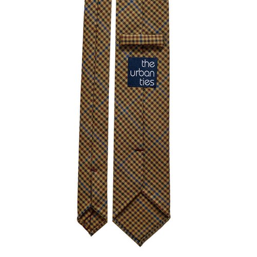 GUNCHECK WOOL TIE