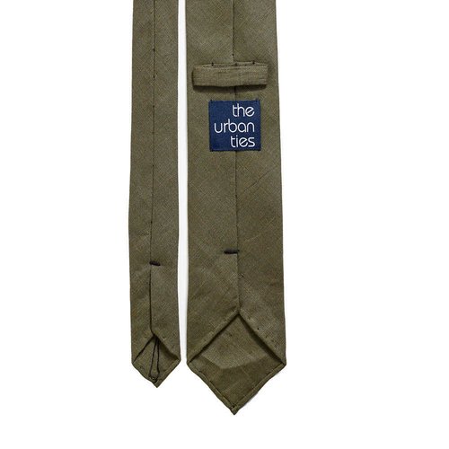 Handrolled Linen Tie