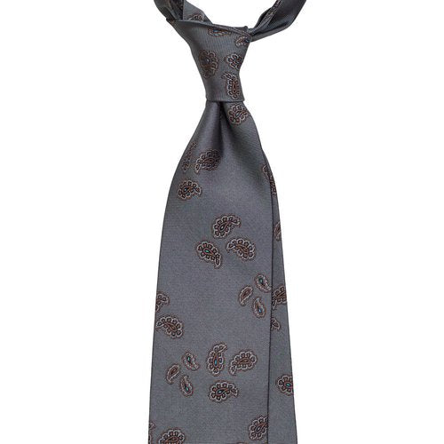 PAISLEY JACQUARD SILK TIE