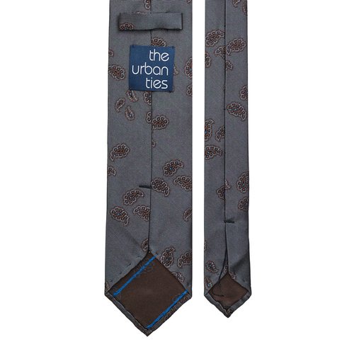 PAISLEY JACQUARD SILK TIE
