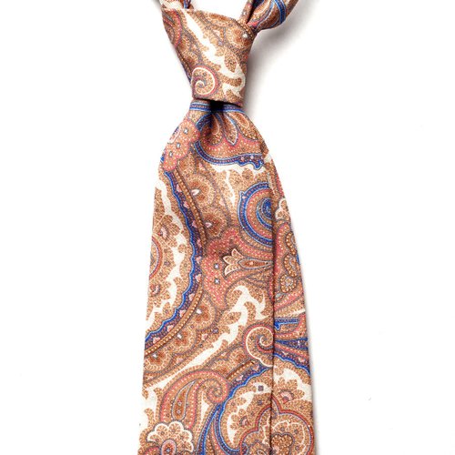 PAISLEY SILK/COTTON TIE