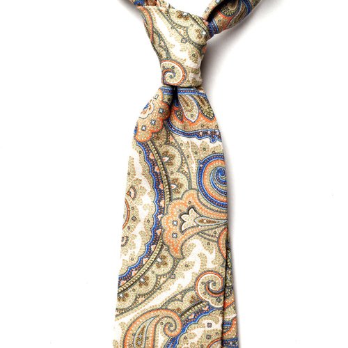PAISLEY SILK/COTTON TIE