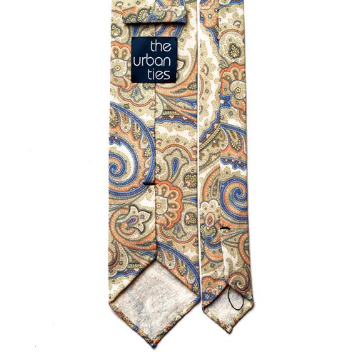 PAISLEY SILK/COTTON TIE