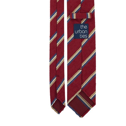 REPP STRIPE SHANTUNG TIE