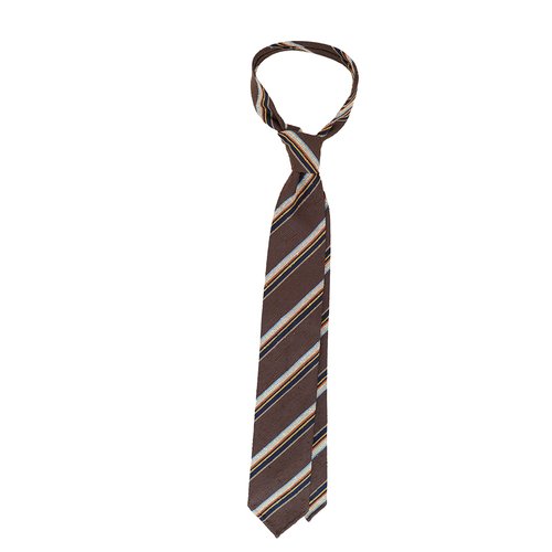 REPP STRIPE SHANTUNG TIE