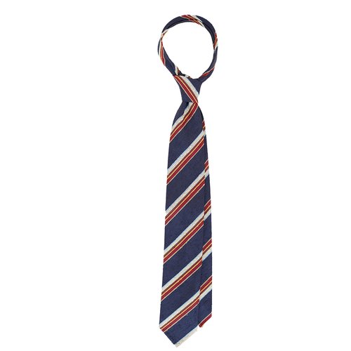 REPP STRIPE SHANTUNG TIE