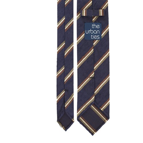 REPP STRIPE SHANTUNG TIE