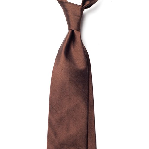 SHANTUNG SILK TIE