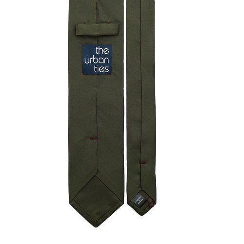 SOLID SILK TIE - GREEN