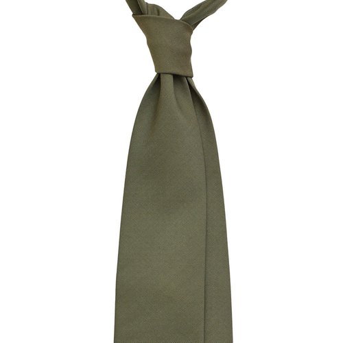SOLID WOOL TIE