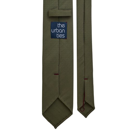 SOLID WOOL TIE
