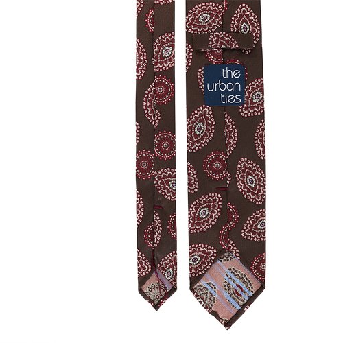 VINTAGE MEDALLION JACQUARD SILK TIE
