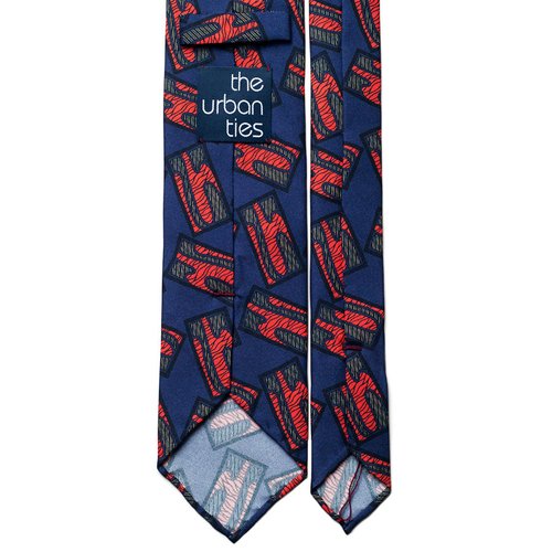 VINTAGE MEDALLION SILK TIE