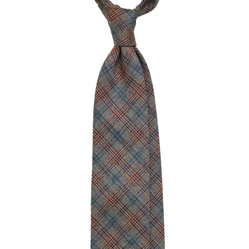 WINDOWPANE WOOL TIE