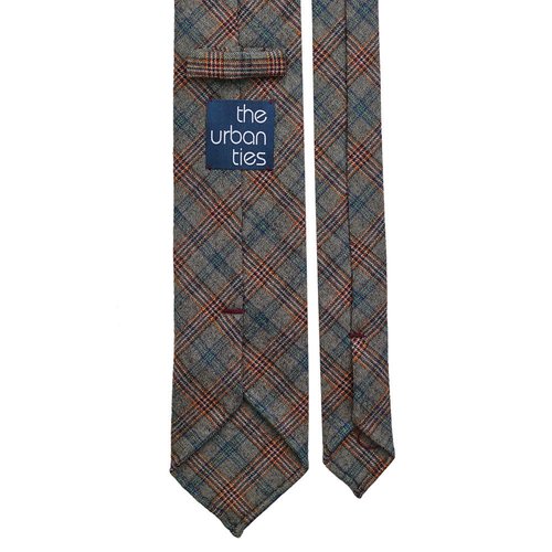 WINDOWPANE WOOL TIE