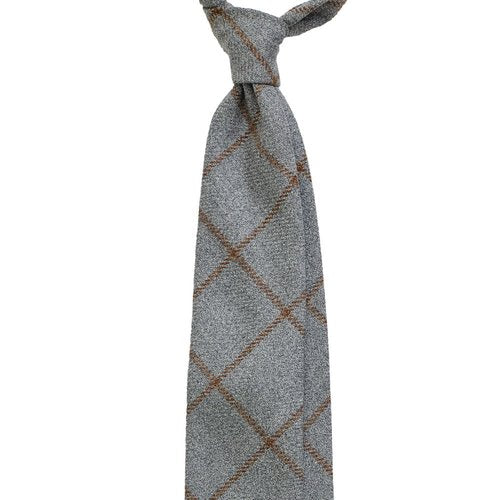 WINDOWPANE WOOL TIE