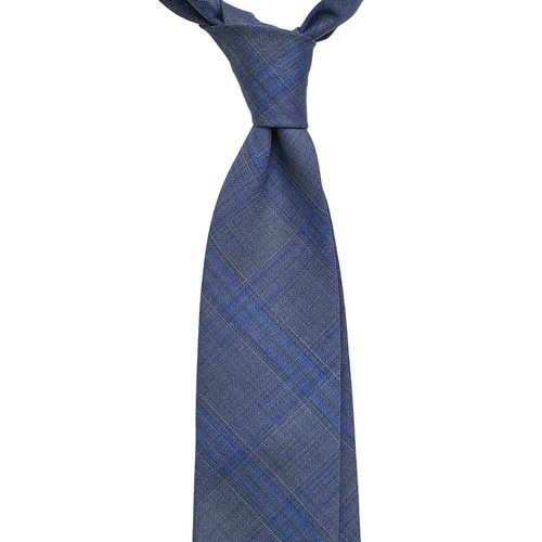 WINDOWPANE WOOL TIE