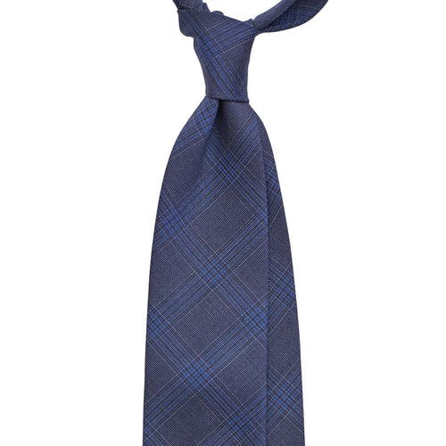 WINDOWPANE WOOL TIE