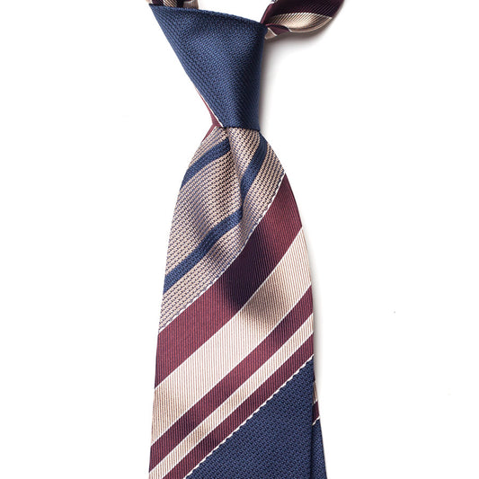 REPP STRIPE SILK TIE