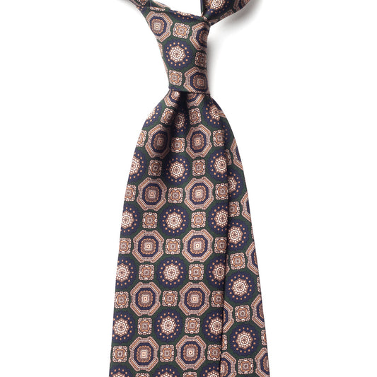 VINTAGE MEDALLION SILK TIE