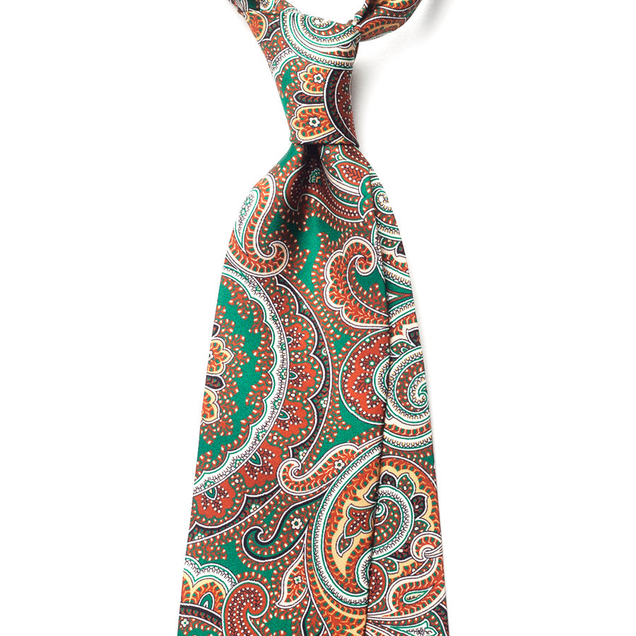PAISLEY SILK TIE