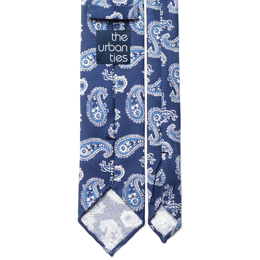 PAISLEY GARZA COTTON/LINEN TIE