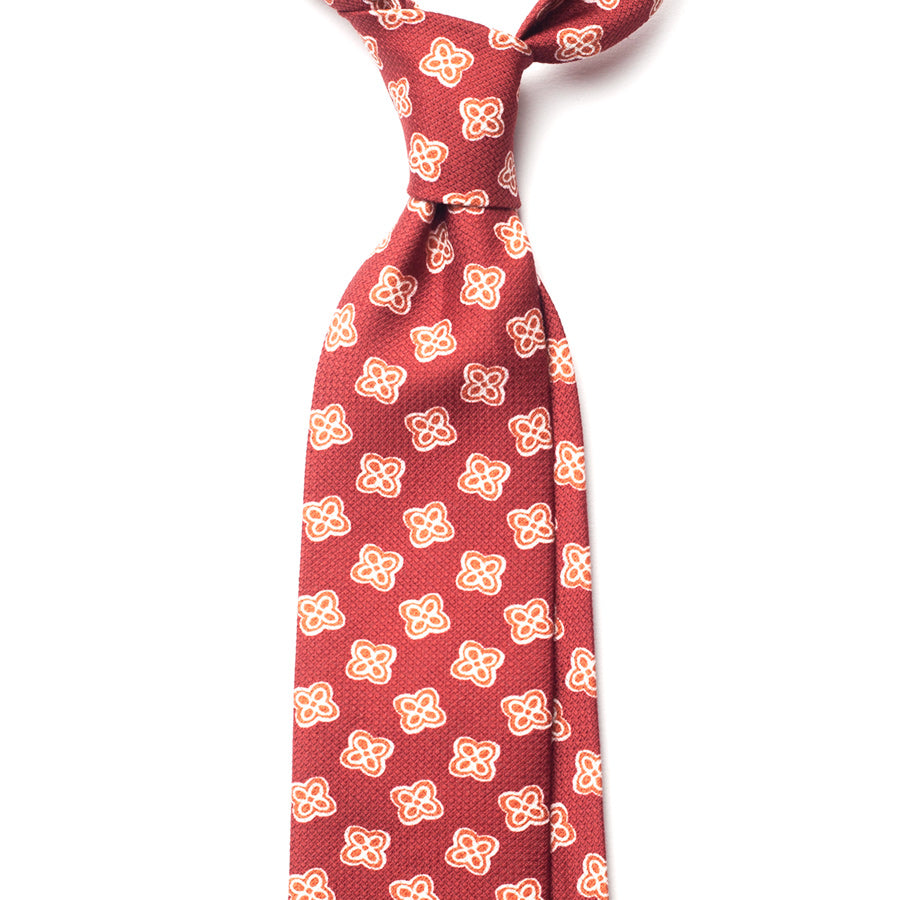 MEDALLION GARZA COTTON/LINEN TIE