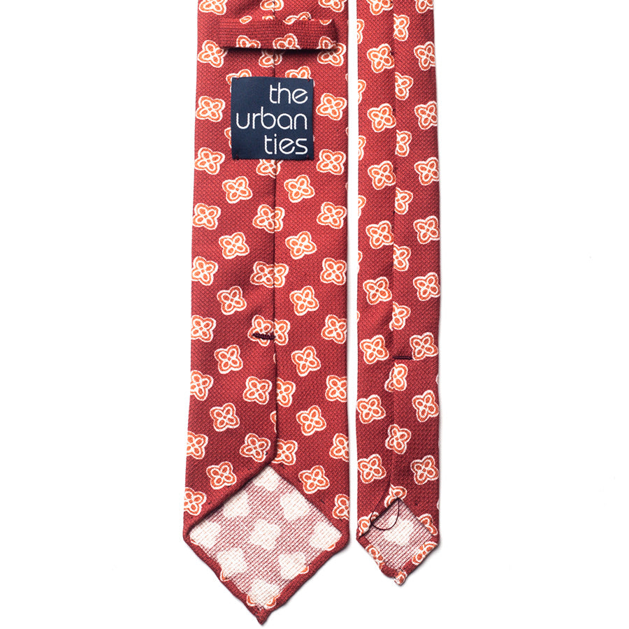 MEDALLION GARZA COTTON/LINEN TIE