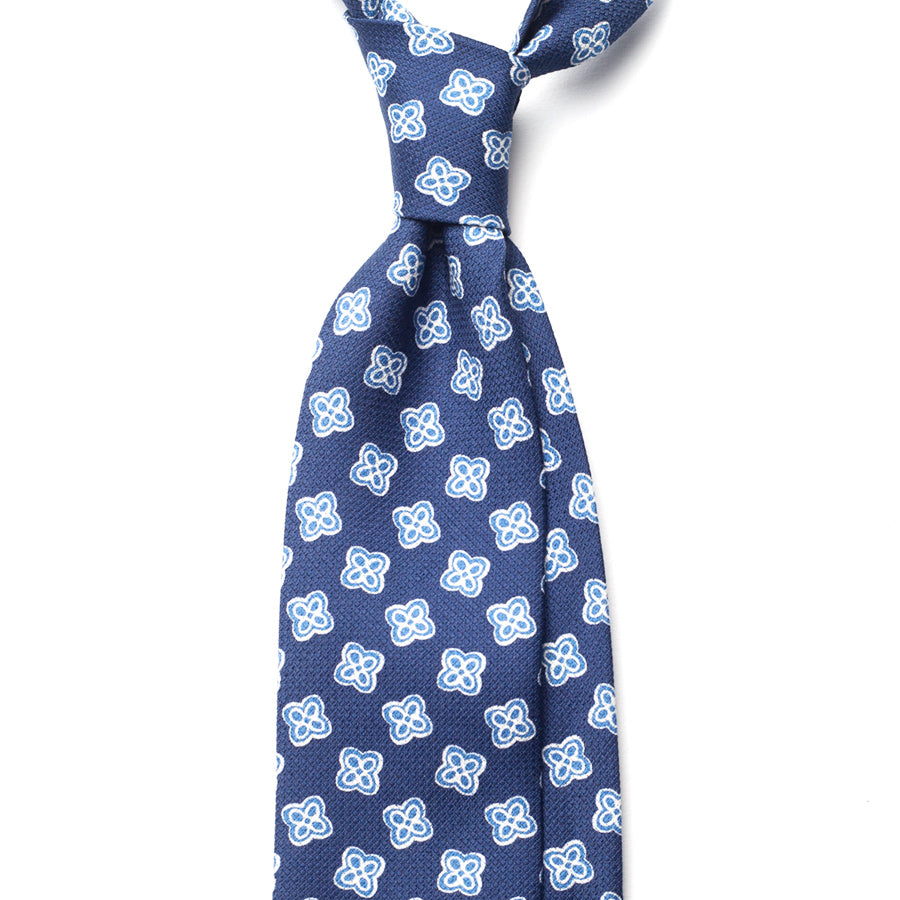 MEDALLION GARZA COTTON/LINEN TIE