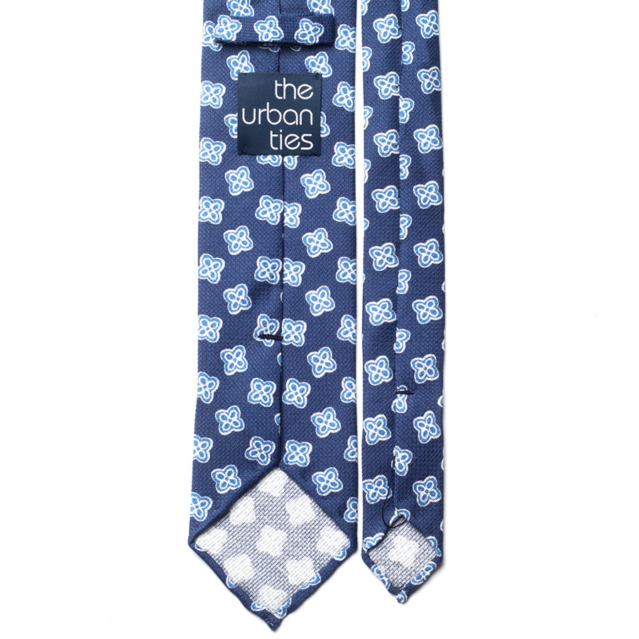 MEDALLION GARZA COTTON/LINEN TIE