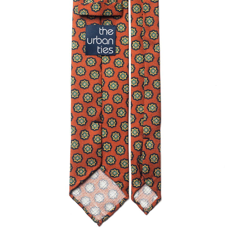 MEDALLION GARZA COTTON/LINEN TIE
