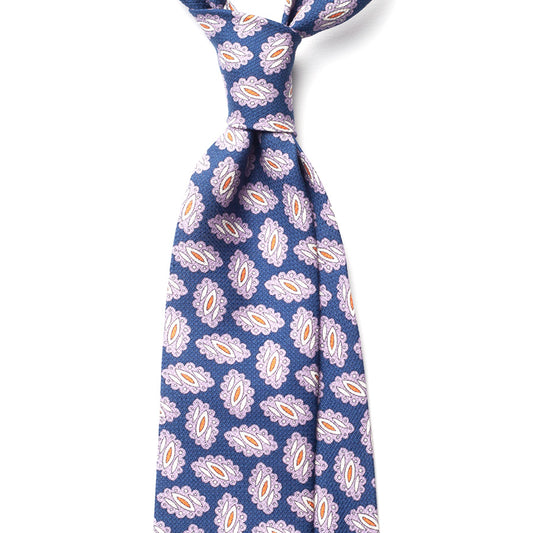 MEDALLION GARZA COTTON/LINEN TIE
