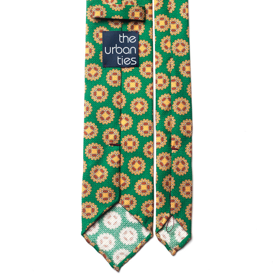 MEDALLION GARZA COTTON/LINEN TIE