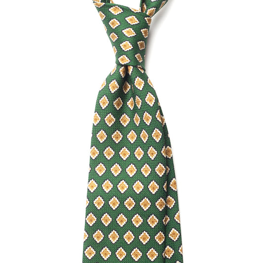 MEDALLION GARZA COTTON/LINEN TIE