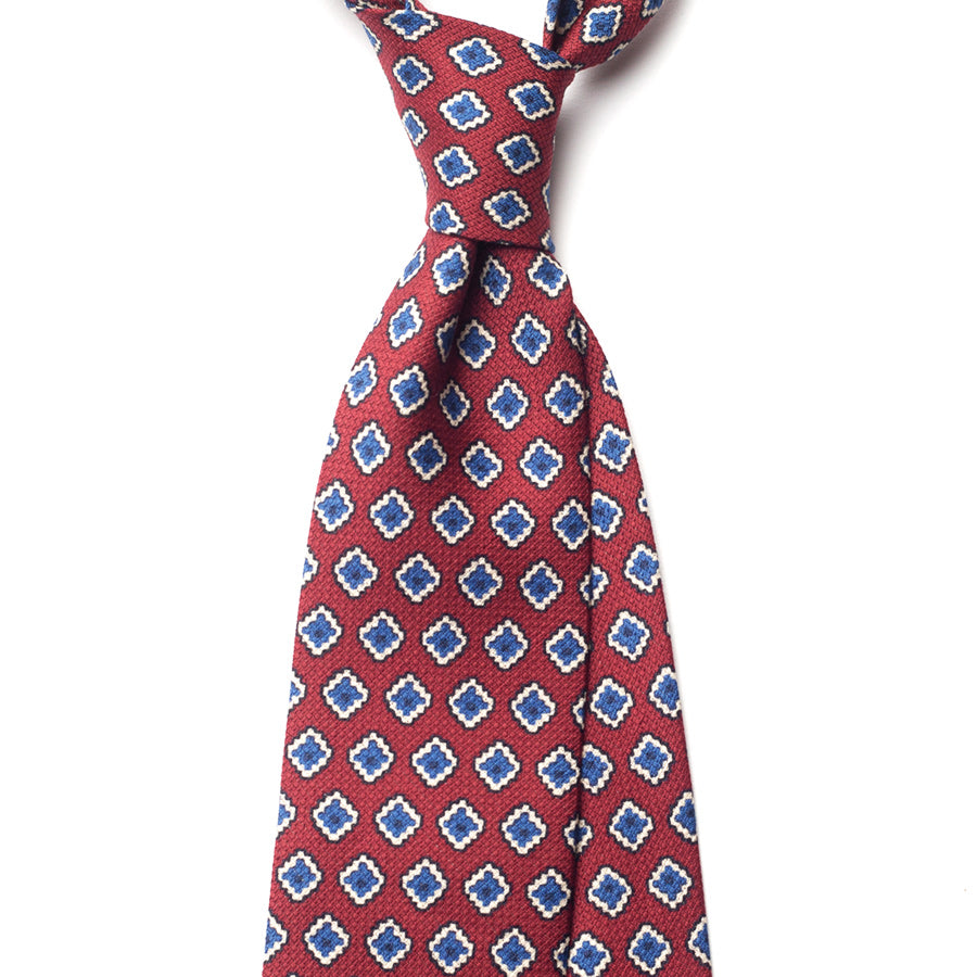 MEDALLION GARZA COTTON/LINEN TIE